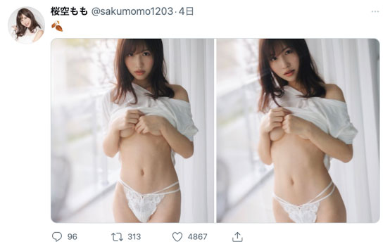 桜空もも(樱空桃，Sakura-Momo)品番作品IPX-812介绍及预览-六美集