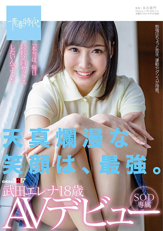 武田エレナ(武田绘玲奈，Takeda-Erena)品番作品SDAB-135介绍及预览-六美集