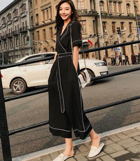 连体裤搭配来一波 让你的生活多点新鲜花样-六美集