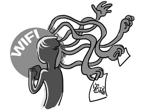 免费Wi-Fi 黑客5分钟获取个人信息银行卡密码-六美集