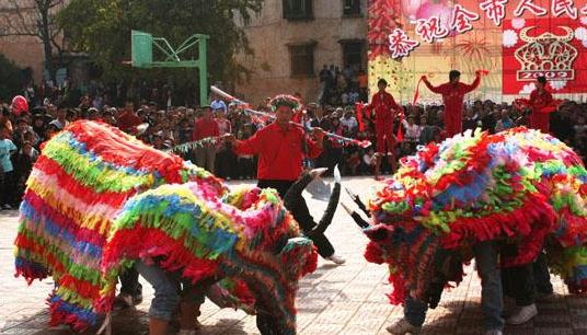 各地春节习俗——广西-六美集